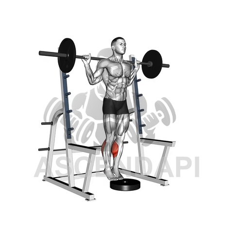 Standing Barbell Calf Raise